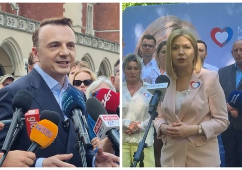 Wybory prezydenta Krakowa . Łukasz Gibała i Monika Piątkowska w drugiej turze