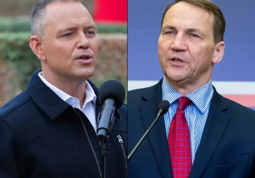 Sikorski bezlitosny dla Nawrockiego. „Próbuje zbijać punkciki popularności”