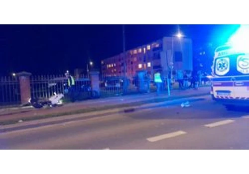 Bartoszyce: Tragiczne zderzenie motocykla z samochodem. Nie żyje 36-latek