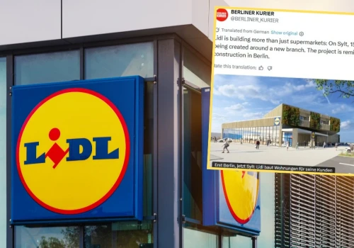 Zaskakujący pomysł Lidla w Niemczech. To recepta na problem mieszkaniowy