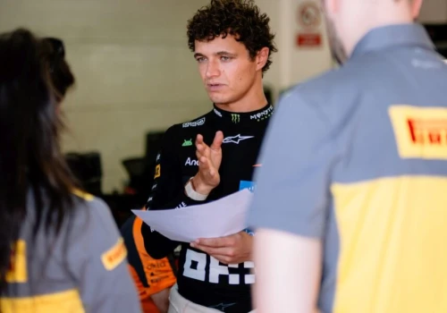 Lando Norris wycofał się ze swoich słów. Przeprosił Franco Colapinto