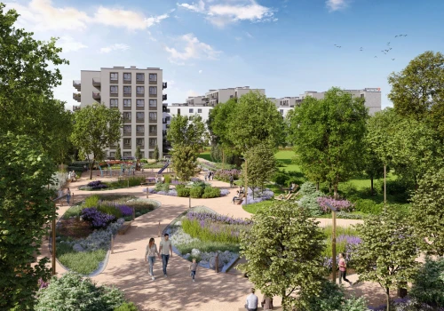 Rapsodia: oto nowe wrocławskie osiedle mieszkaniowe z parkiem kieszonkowym