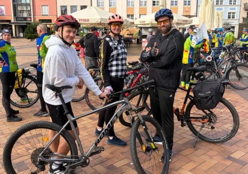 Cykliści przejechali 26 kilometrów dla zwierzaków z Chojnic