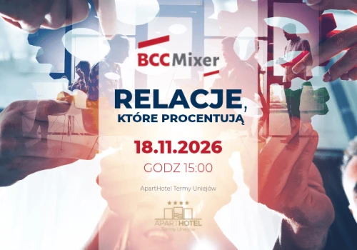 Jak sztuczna inteligencja zmienia biznes? Przedsiębiorcy spotkają się na 8. edycji BCC Mixer w Uniejowie