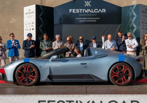 Maserati MCPURA Cielo Tributo 1926 ma 630 KM. Nagrodzono dźwięk jego V6