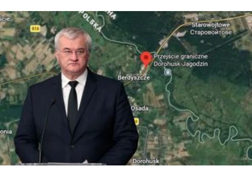 Dron tuż przy polskiej granicy. Szef MSZ Ukrainy ostrzega