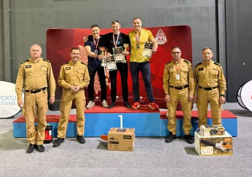 Ratownicy wysokościowi z Lublina na podium mistrzostw Polski. Złoto, brąz i srebro drużynowe