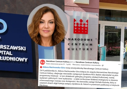 Urzędniczka, która odeszła przez aferę w Szpitalu Południowym, dostała fuchę w Narodowym Centrum Kultury