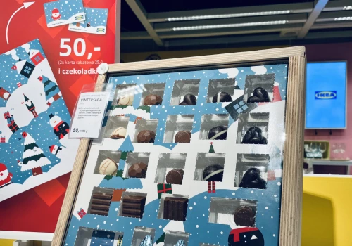 IKEA daje czekoladki za darmo. Kalendarz adwentowy już jest