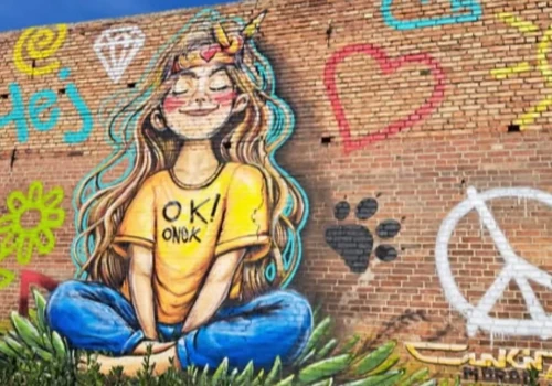 Cukin Art namalował mural w Okonku. To jednak nie koniec jego prac w mieście