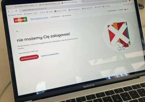 Problemy z bankowością elektroniczną w mBanku. Klienci nie mogą się zalogować