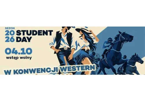 Student Day na Partynicach. Wyścigi konne w klimacie Dzikiego Zachodu