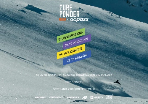 W październiku rusza XII edycja cyklu Pure Powder Tour 2026 by Gopass