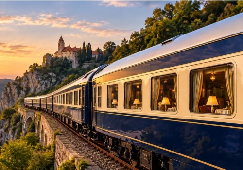 Ten pociąg jest jak luksusowy hotel na kołach. Cena przejazdu zwala z nóg