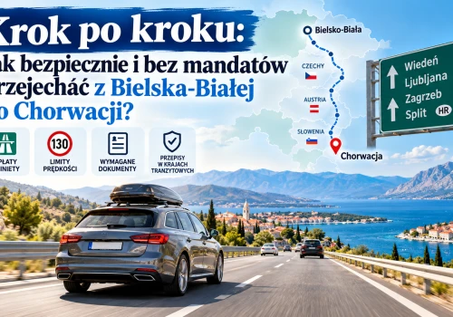 Krok po kroku: Jak bezpiecznie i bez mandatów przejechać z Bielska-Białej do Chorwacji?