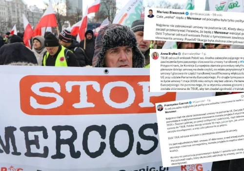 Fala komentarzy po decyzji TSUE w sprawie Mercosur. 