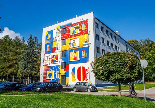 Nowy mural na Kortowie to prawdziwa 
