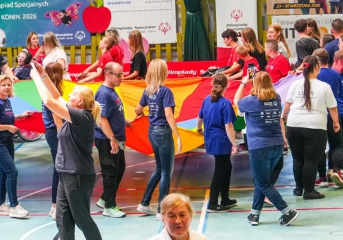 W Koninie nie było przegranych! Dziewięć zespołów i wielkie emocje podczas Olimpiad Specjalnych