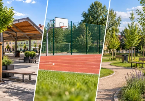 Boisko, zielona strefa i drzewa. Mieszkańcy wybrali je podczas głosowania