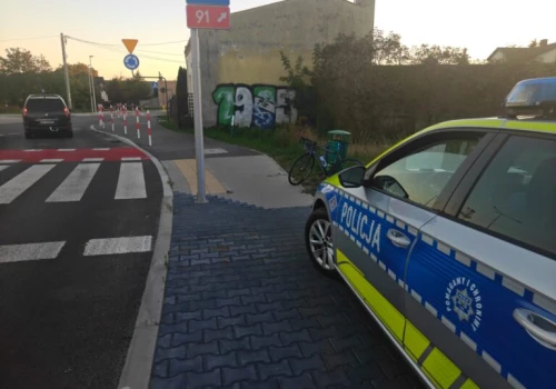 Potrącenie rowerzysty w Piotrkowie. Sprawca uciekł