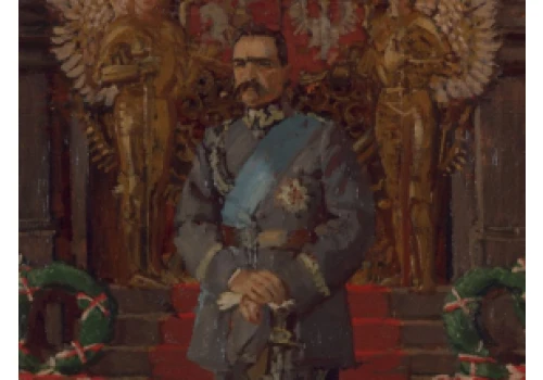 W Muzeum Historii Polski pokazano odnaleziony portret Piłsudskiego pędzla Józefa Mehoffera