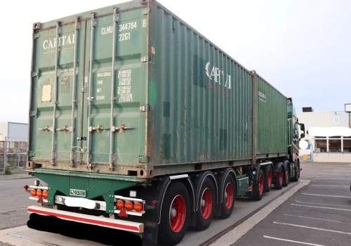 Niemiecka kontrola holenderskiej „stonogi” – 56 ton i konfiskata całego frachtu
