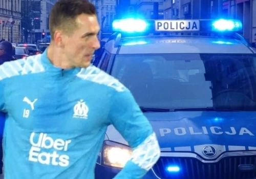 Arkadiusz Milik ominął na przejściu. Policja go pouczyła, ale teraz zmieniła zdanie