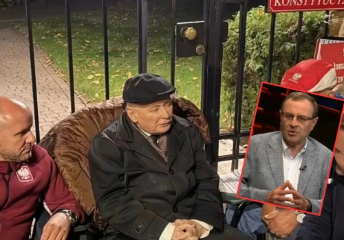 Kaczyński rozsiadł się w foteliku pod TK, prof. Dudek przyłożył! „Siwowłosy staruszek, do którego…”