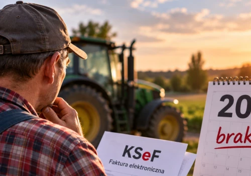 MF odracza kary za błędy w KSeF do końca 2027 r. Co to oznacza dla rolników?