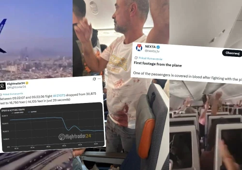 Awaryjne lądowanie samolotu lecącego do Tel Awiwiu, miało dojść do walki między pilotami