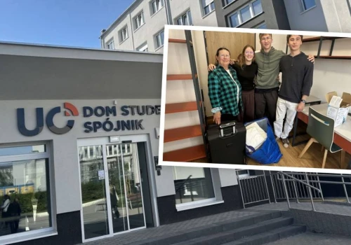 „Spójnik” po remoncie wkroczył w XXI wiek. Pierwsi żacy już tu mieszkają