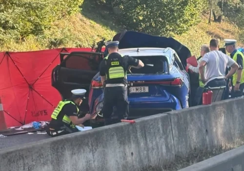 Wypadek na S1 sparaliżował Mysłowice. Ogromne korki wokół miasta