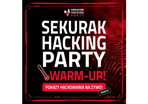 Rozgrzewka przed Krakowem! 60 minut hackowania z sekurakiem na żywo (z ekstra bonusem!)