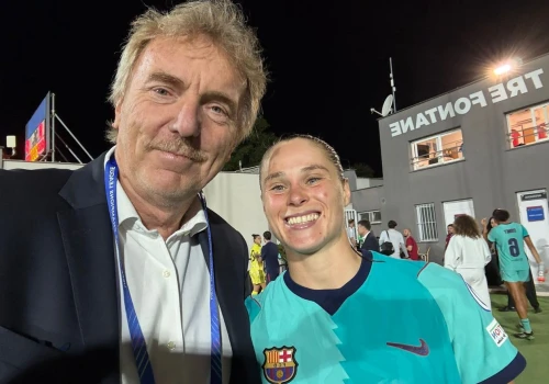 Boniek przyszedł na mecz Pajor. Nie mógł się powstrzymać