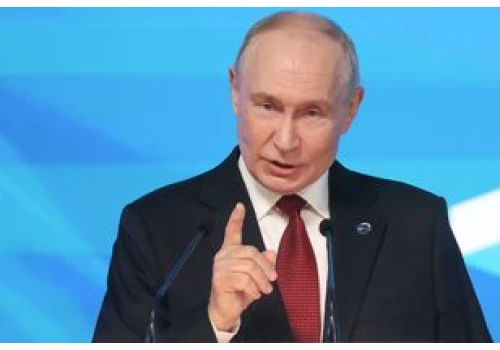 Putin grozi krajom Zachodu. 