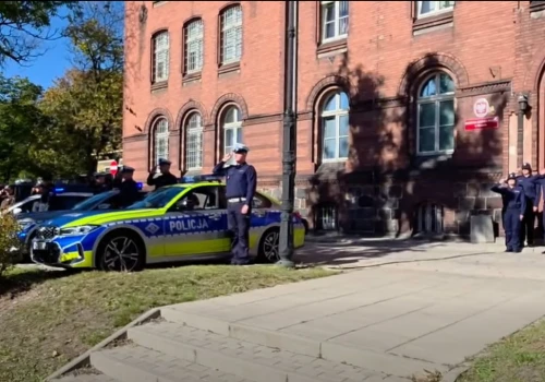 Olsztyńskie służby oddały hołd 29-letniemu policjantowi z Bolesławca