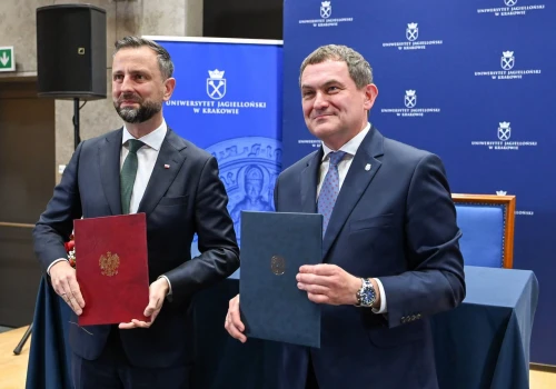 Rektor UJ Piotr Jedynak i minister Władysław Kosiniak-Kamysz podpisali ważny list intencyjny