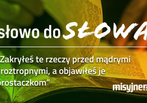 słowo do Słowa, 3 października 2026