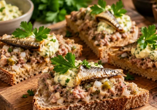 Metka tatarska na sznytkach. Swojski smak w najlepszym wydaniu
