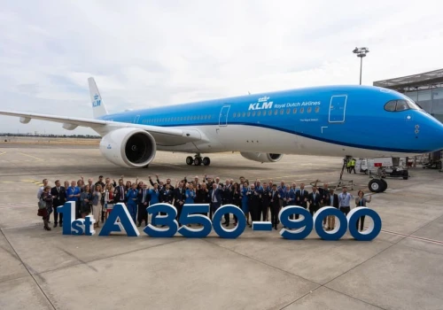 KLM ma pierwszego Airbusa A350. Pierwszy poleci do Toronto, później także do Afryki