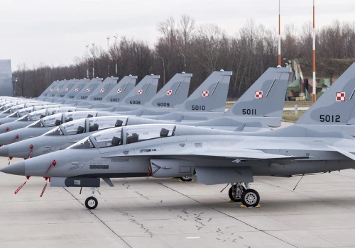 FA-50GF weszły w dyżur bojowy. Polskie samoloty wzmocnią ochronę wschodniej granicy