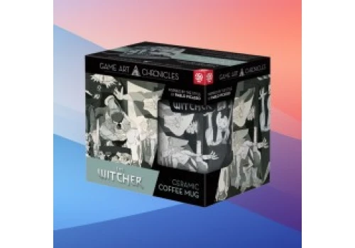 Kubistyczny kubek Good Loot Wiedźmin tanio w Empiku. Model Ciri x Pablo Picasso za 39,99 zł!