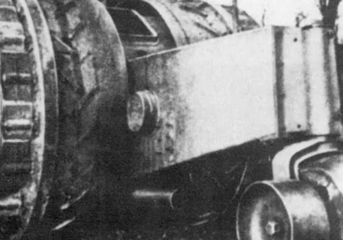 Eksperymentalny niemiecki czołg kołowy Treffas-Wagen z I wojny światowej