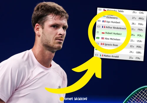 Duża zmiana. Oto ranking ATP tuz po awansie Huberta Hurkacza do półfinału