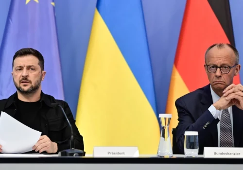 Niemcy porozumiały się z Ukrainą. Merz przybył do Kijowa sfinalizować umowę