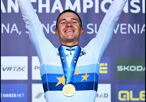 Remco Evenepoel po złotym medalu: „Myślałem, że w sprincie nie dam już rady”