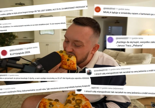 Książulo wypuścił mrożoną pizzę za 25 zł w Żabce i teraz się tłumaczy