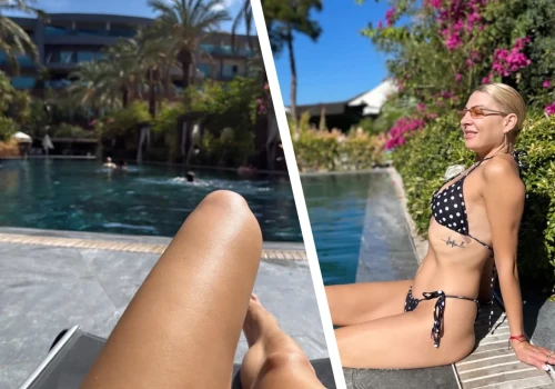 Magdalena Narożna-Romaniuk w bikini. Gorące kadry z podróży poślubnej