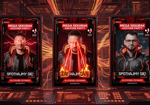 Dołącz do drużyny Mega Sekurak Hacking Party!