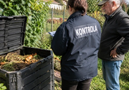 Kontrole kompostowników na posesjach. Można stracić ulgę na odpady i dostać półroczną blokadę